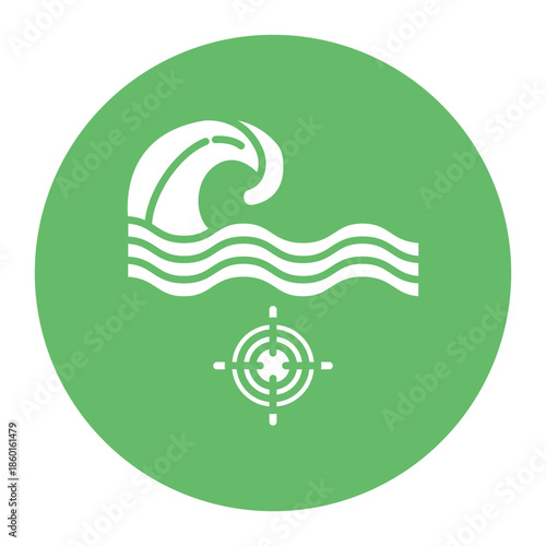 Underwater Target Shooting Icon