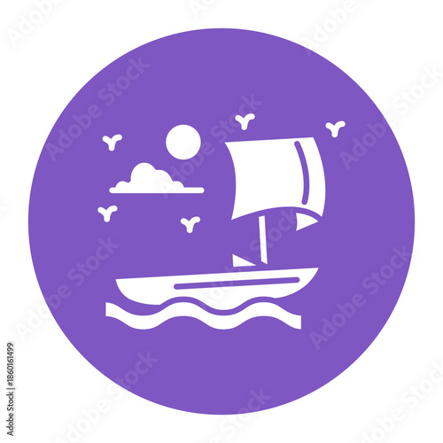 Windsurfing Icon