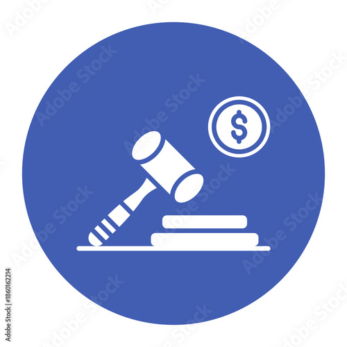 Auction Fundraiser Icon