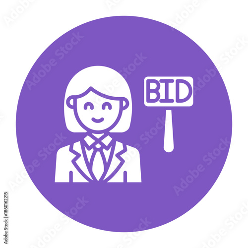 Auction Guest Female Icon