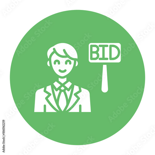 Auction Guest Male Icon