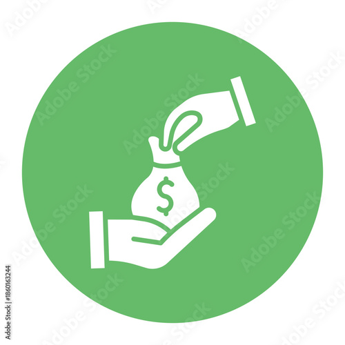 Salary and Compensation Icon