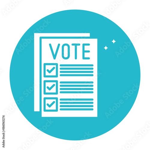 Ballot Paper Icon