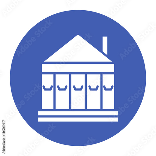 Skateboard Parking Hub Icon