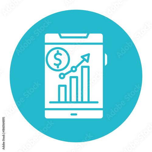 Mobile Analytics Icon