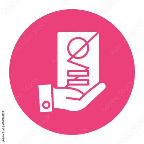 Dematerialization Icon