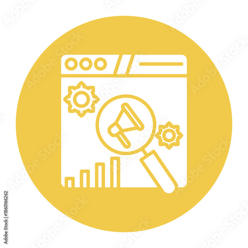 Search Engine Marketing Icon