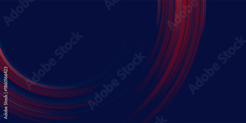 Abstract horizontal light red and blue stripe lines background. You can use for ad, poster, template, business presentation. Vector illustration