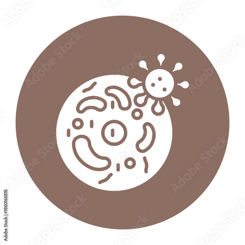 Bacteria And Virus Icon