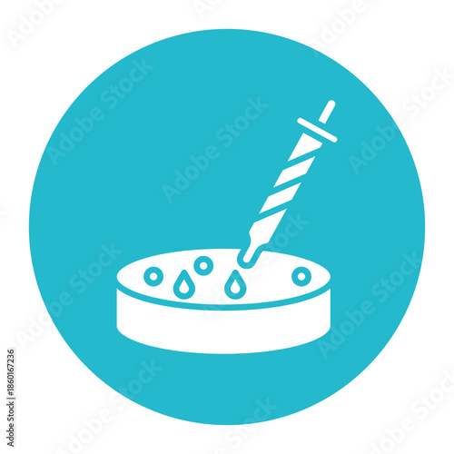 Petri Dish Analysis Icon