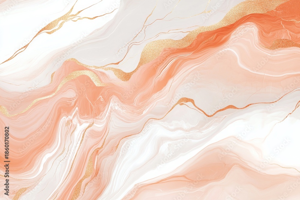 Fototapeta premium selective focus abstract mineral swirl surface
