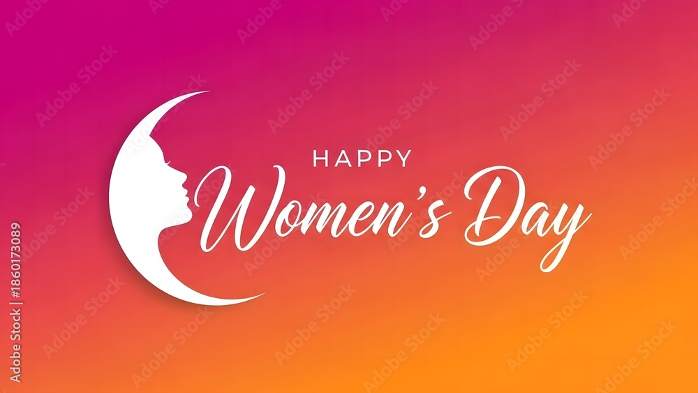 Fototapeta premium Happy women's day celebration empowering women everywhere