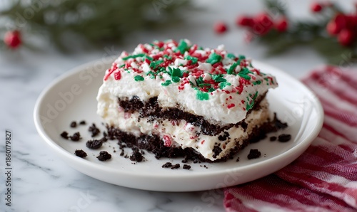 Wallpaper Mural Delicious No-Bake Christmas Oreo Lasagna Torontodigital.ca