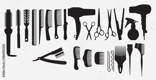 Hair Accessories vector illustration