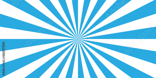 Vector sunray stripe background. Light sunburst glowing background. Sunburst pattern summer social banner. vector illustration pattern beam rays. Spiral radial striped backdrop design.