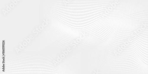 Mesh dot illustration of a white background with bright simple abstract