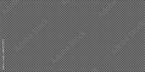 Black and white seamless polka dot pattern vector