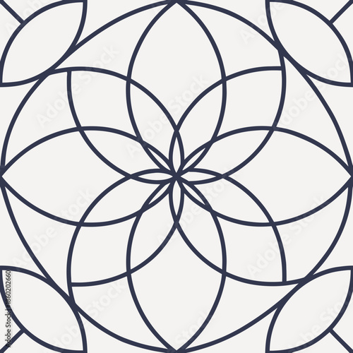 Minimalist Abstract Focus and Clarity Symbol Vector