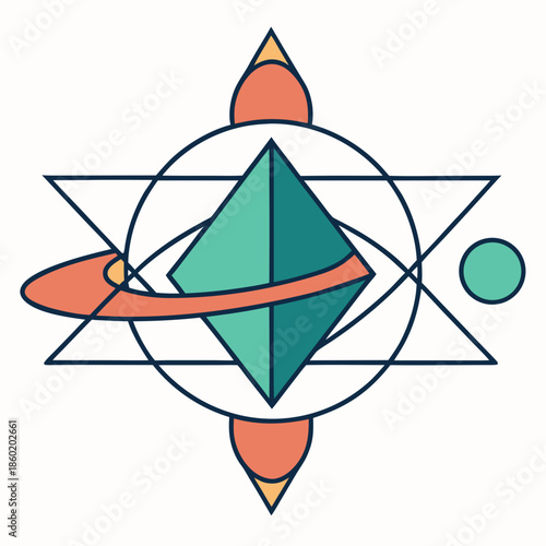 Minimal Abstract Symbol Representing Evolution and Change