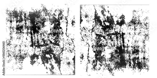 Distressed overlay texture of rusted peeled metal. grunge background. drak pattern dusty