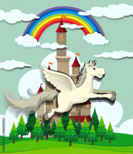 airplane flying over the clouds