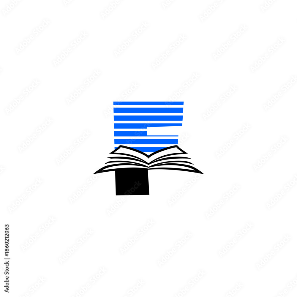 Obraz premium Futuristic Tech Letter F Digi...