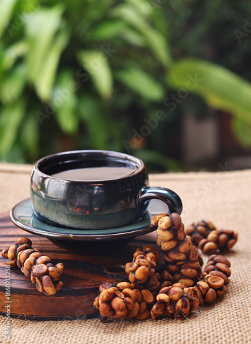 Luwak coffee beans are a rare and expensive delicacy
