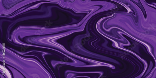 Smooth Purple Fluid Art Background with Elegant Liquid Swirls and Artistic Marble Texture