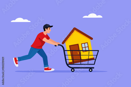 Buying A New Home Concept