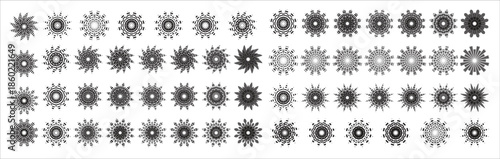 Set of ornament vector illustration