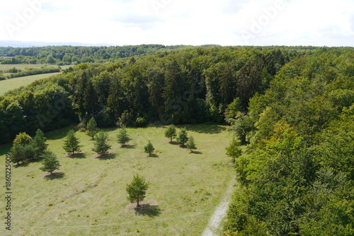 Blick vom Bürgerturm auf dem Krahnberg in Gotha