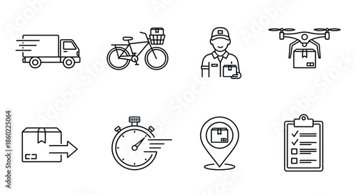 Various delivery and logistics methods