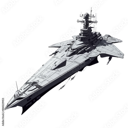 Warship Military Very Cool Design