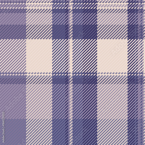 Folklore background texture textile, tee tartan check plaid. Jersey seamless fabric pattern vector in pastel and light colors.