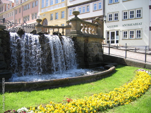 Wasserkunst am Schlossberg in Gotha