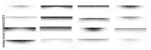 noise grain edge shadows of gradient stipple dots