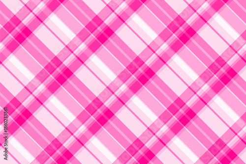 Vibrant pink plaid pattern. Perfect for backgrounds, textiles, or graphic design projects needing a bold, cheerful touch. Use it to add a playful, modern feel.