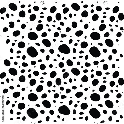 Seamless pebble stone pattern gray rocks abstract natural texture background minimalist design for wallpaper textile wrapping surface print