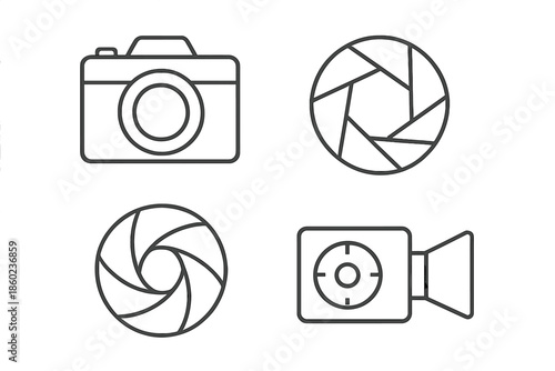 Camera and Video Icons