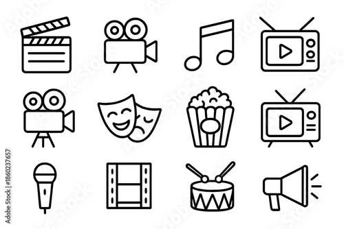 Entertainment Icons Collection