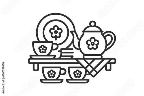 Tea Set Icon