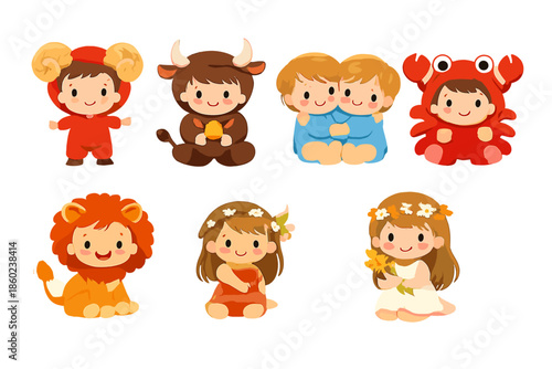 Cute Zodiac Animals and Characters