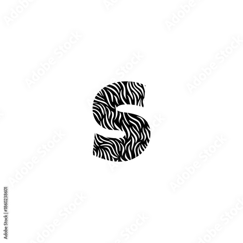 Soft Feather Quill Letter S C...