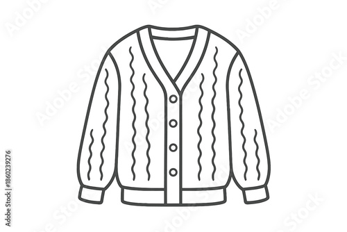 Cardigan Sweater Icon