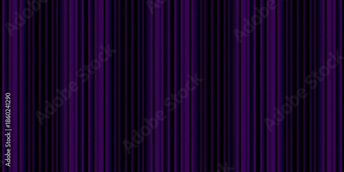 Sew year vector texture pattern, tracery textile fabric lines. Smooth vertical background stripe seamless in black and violet colors.