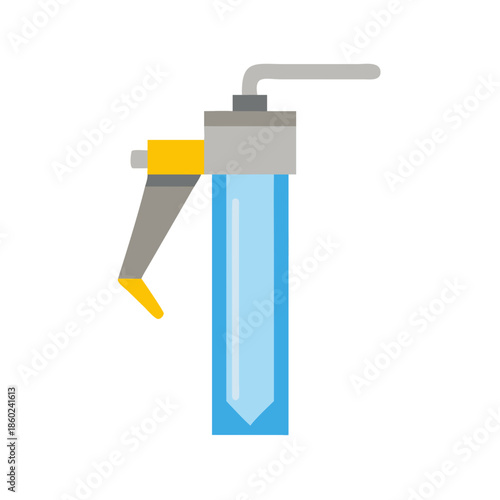 Simple Illustration of Caulk Gun for Home Improvement Projects