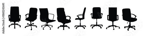 office chair silhouettes