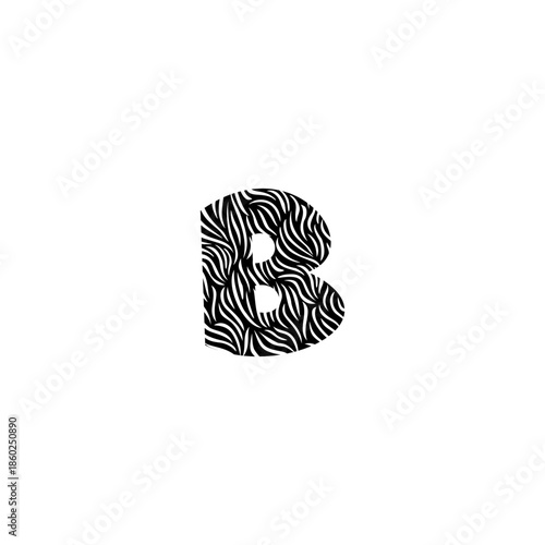 Soft Feather Quill Letter B C...