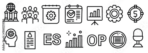 esop employee stock ownership plan business concept thin 