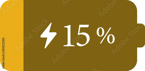 Battery Percentage Icon. Battery charge level indicators showing different power levels isolated on transparent background. Monochrome battery charge level indicator icons.